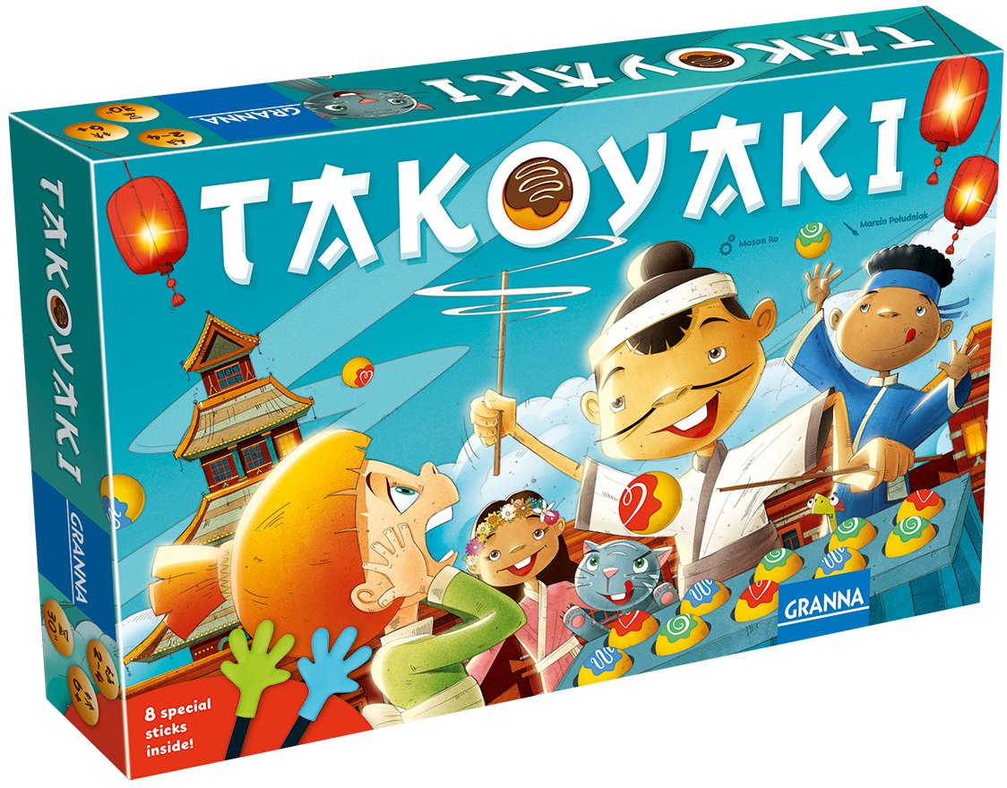 Granna Gra planszowa Takoyaki