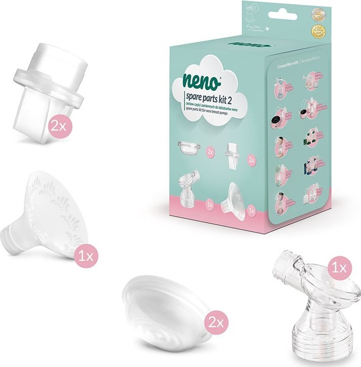 Neno Spare2 zestaw części zamiennych do laktatorów