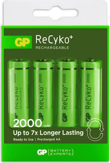 GP Akumulator ReCyko+ AA / R6 2100mAh 4 szt.