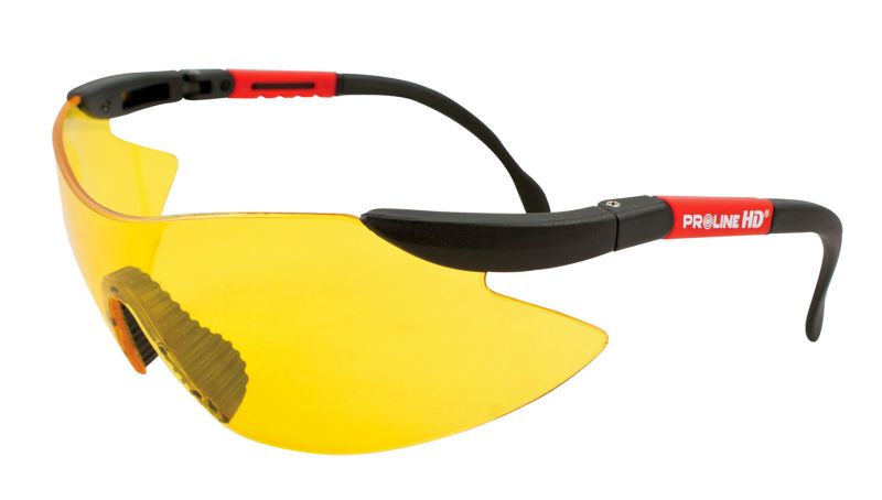 Lahti Pro okulary ochronne żółte z filtrem UV F1 (46039)