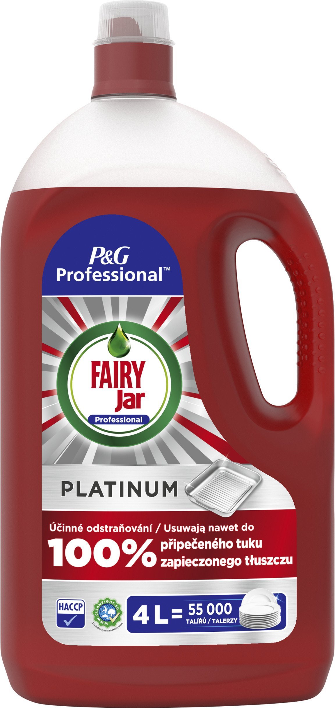 Fairy Płyn do mycia naczyń Platinum 4L