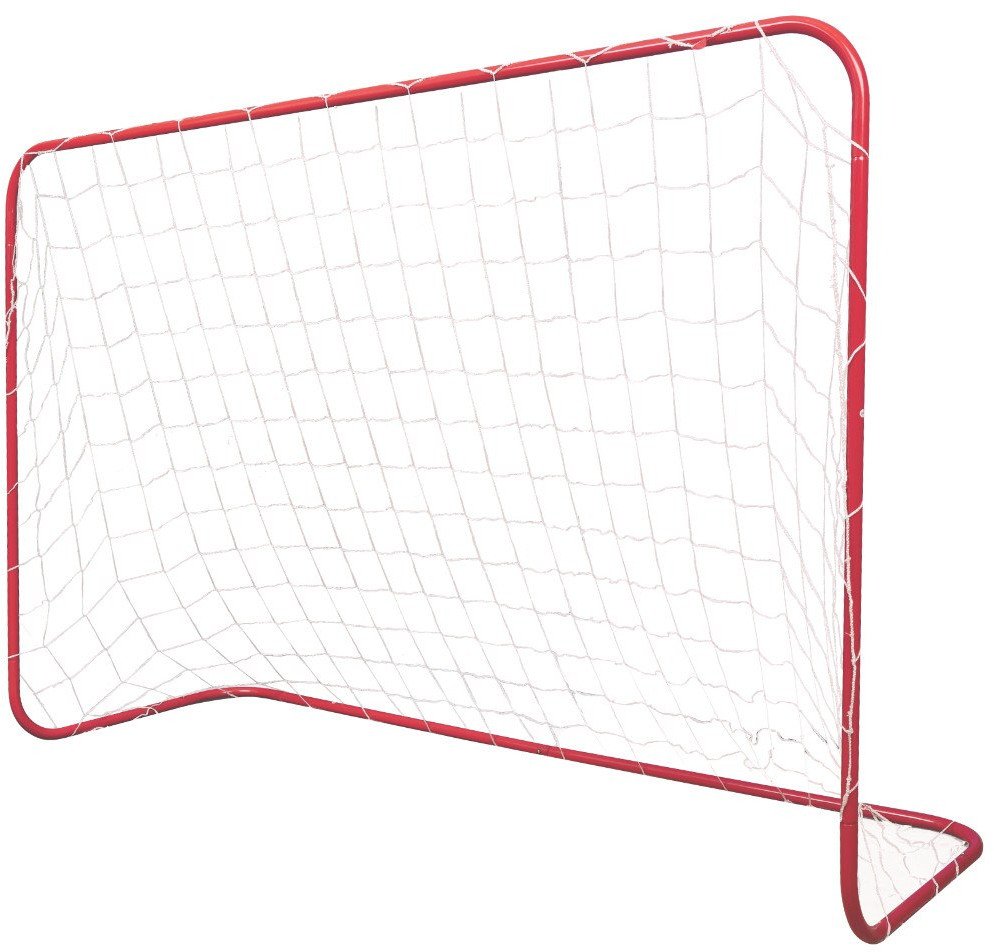BRAMKA DO PIŁKI NOŻNEJ DLA DZIECI TRENINGOWA PIŁKARSKA 183X122X61CM CZERWONA