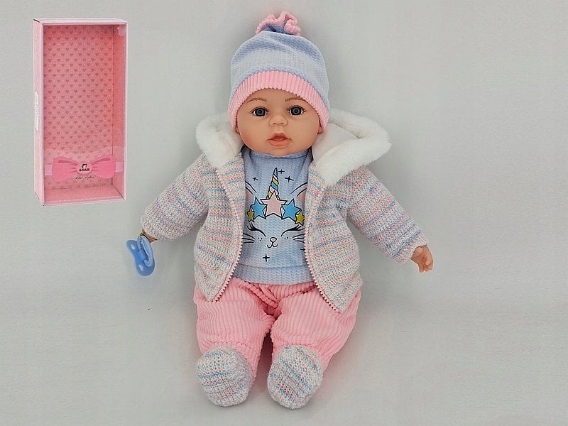 Lalka z dźwiękiem PL box 15342