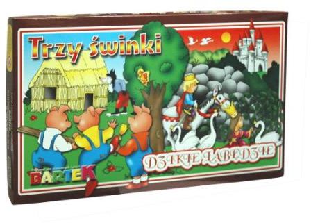Bartek 2 gry Trzy świnki/Dzikie łabędzie