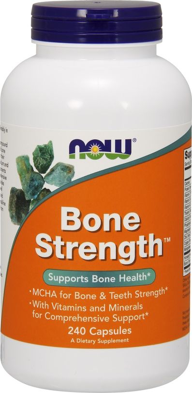 NOW Foods NOW Foods - Bone Strength, 240 kapsułek