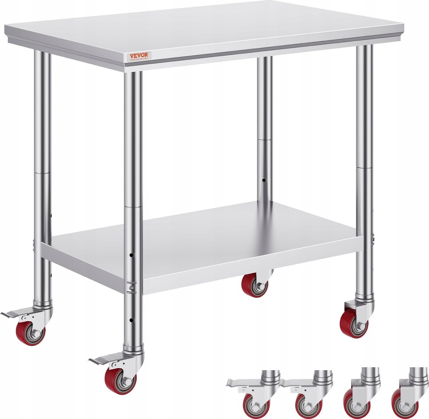 Stół Roboczy ze Stali Nierdzewnej