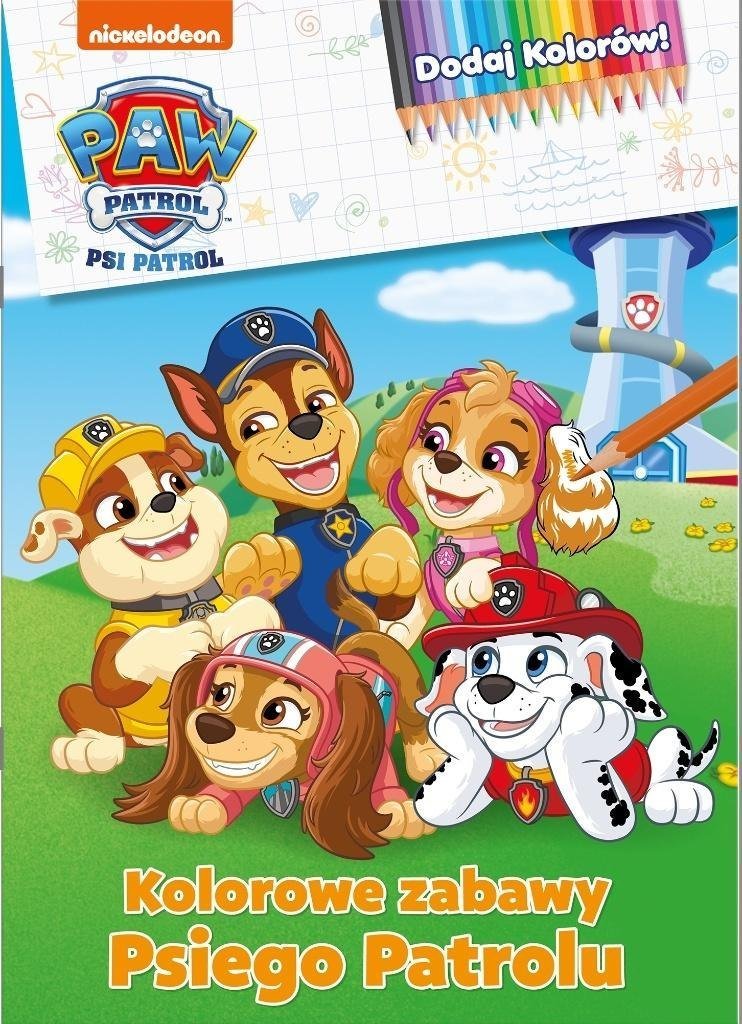 Media Service Zawada Psi Patrol. Dodaj kolorów 10. Kolorowe zabawy..