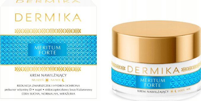 Dermika Meritum Forte Krem nawilżający na dzień i noc 50ml
