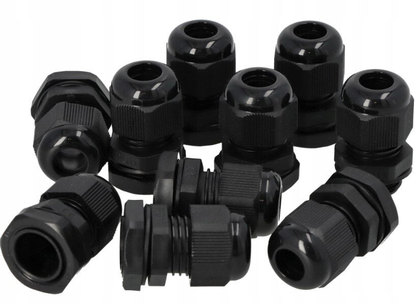 Elpromet Dławnica kablowa izolacyjna z przeciwnakrętki PG 13,5 - czarny 7,5-12mm IP68 PG13,5