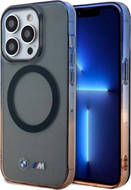 BMW BMW Gradient Bumper MagSafe - Etui iPhone 15 Pro Max (Szary)