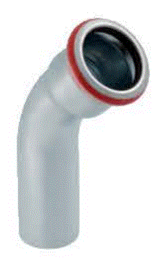 Geberit Kolano 45° C-STAHL jednokielichowe 35mm (23706)