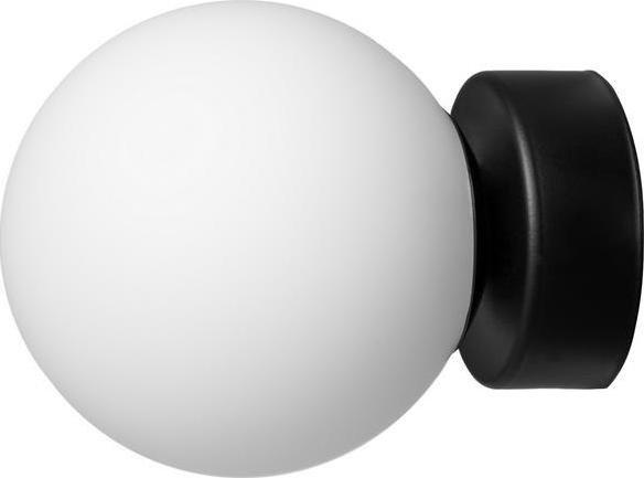 Kinkiet KASPA Kinkiet salonowy ASTRA 20778102 szklana kula przyścienna biała