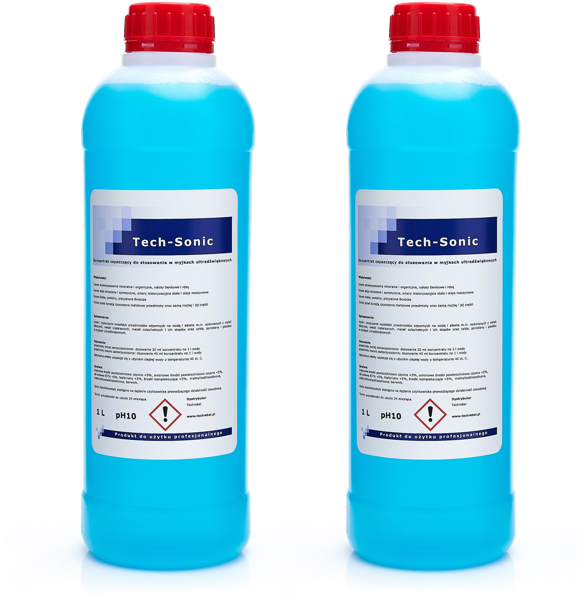 Techrebal KONCENTRAT PŁYN DO MYJKI WANNY ULTRADŹWIĘKOWEJ 2L