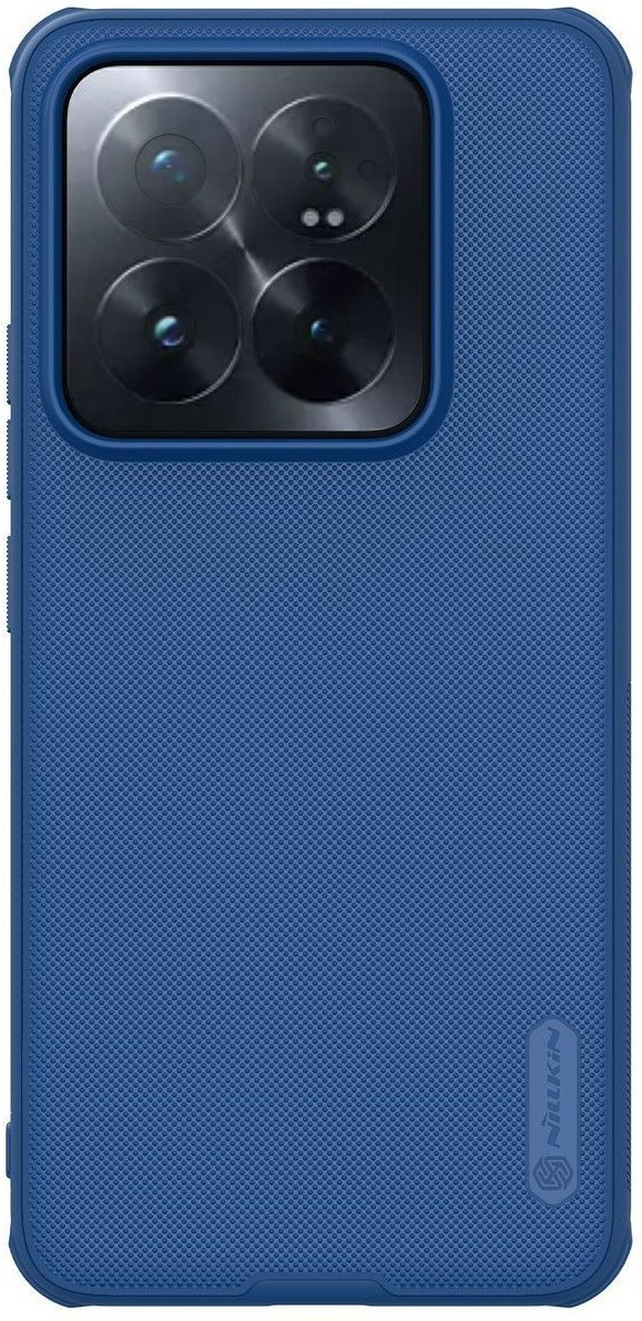 Etui matowe magnetyczne Nillkin Frosted Pro do Xiaomi 14 Pro, niebieskie