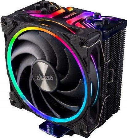 Chłodzenie CPU Akasa Akasa SOHO H4 plus CPU Khler, ARGB - 120mm