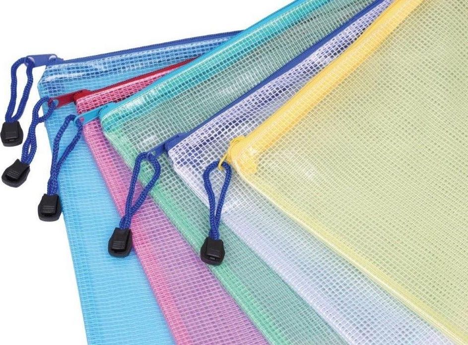 Panta Plast Koperta zamykana na suwak 24x34,5 cm mix 80033