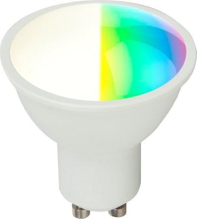 V-TAC Żarówka LED SMART WiFi V-TAC 4.8W GU10 Amazon Alexa Google Home VT-2215 RGB+2700K-6500K 380lm