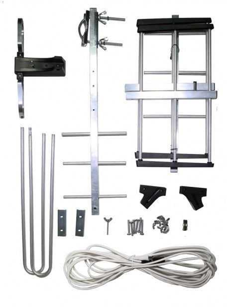 EVOLVEO Flexi 1, pasivní venkovní DAB+/DVB-T2 anténa, filtr LTE,4G,5G