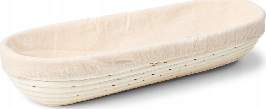 Patisse Koszyk wiklinowy owalny z płótnem 28x13cm -