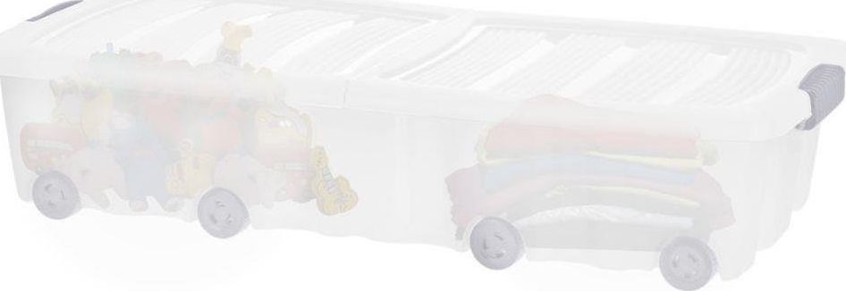 Orion Pojemnik pod łóżko na kółkach schowek niski XL 32L 79x37.5x17 cm