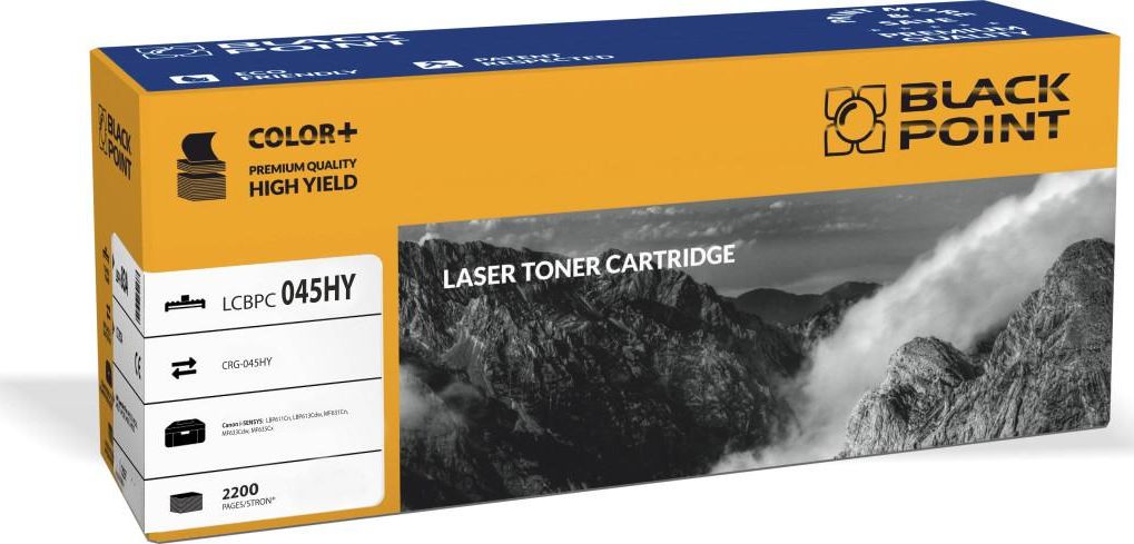Toner Black Point LCBPC046HY Yellow Zamiennik CRG-046H (BLC045HBYBW)
