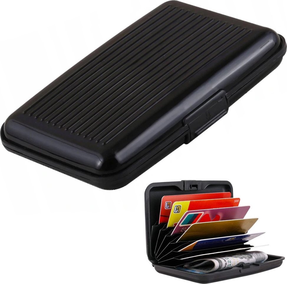 Verk Etui na karty dokumenty aluminiowe portfel wallet Etui na karty dokumenty aluminiowe portfel wallet