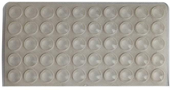 ADHESIVE PADS 3MM TRASP 10MM 50PCS