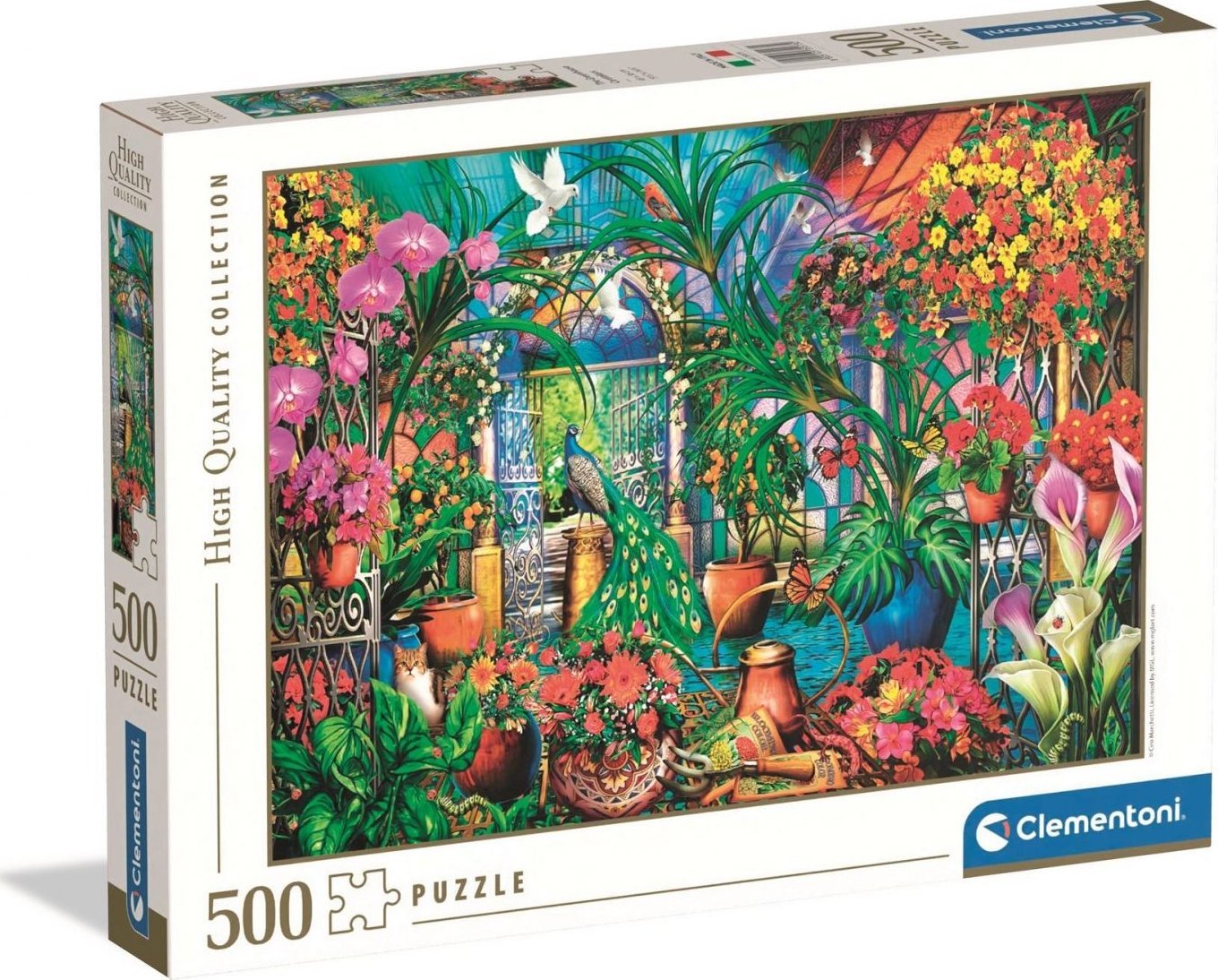 Clementoni Puzzle HQ The Greenhouse Caretakers 500 elementów (35573)