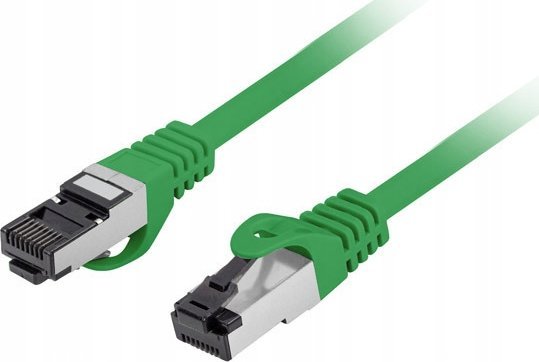 Lanberg Patchcord S/FTP kat.8.1 2m LSZH CU fluke passed zielony