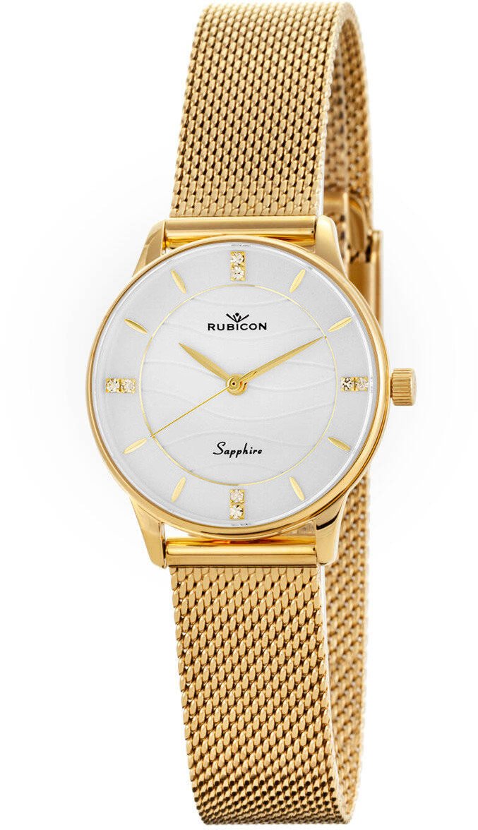 Zegarek damski RUBICON RNBE35 złoty srt a