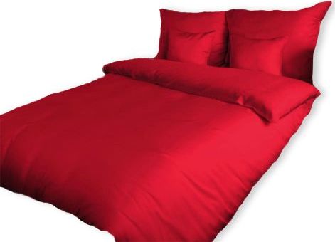Darymex Pościel satyna bawełniana kolor Czerwony 160x200