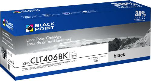 Toner Black Point LCBPSCLT406BK Black Zamiennik CLT-K406S (LCBPSCLT406BK)