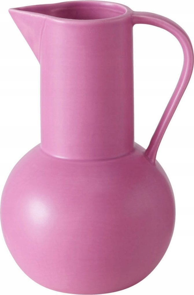 Boltze Różowy wazon dekoracyjny Zuky, matowa kamionka, wys. 25 cm
