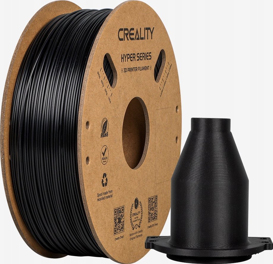 Creality Creality Filament Hyper ABS, 1kg, 1,75mm, Black (3301020042)