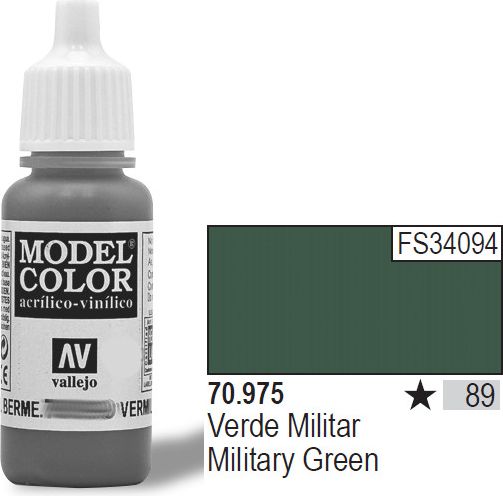 Vallejo Farba Nr89 Military Green 17ml - 70975
