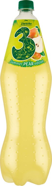 ZBYSZKO Zbyszko 3 Summer Edition Napój gazowany o smaku gruszkowym 1,75 l