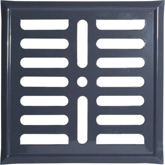 Unimet Kratka metalowa malowana 14x14cm grafit