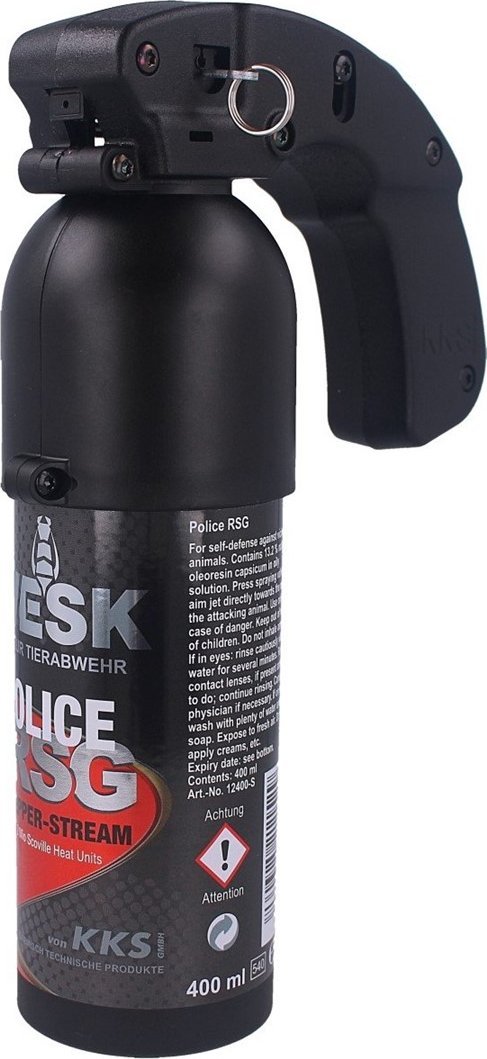 SHARG Gaz pieprzowy KKS VESK RSG Police 2mln SHU, Stream