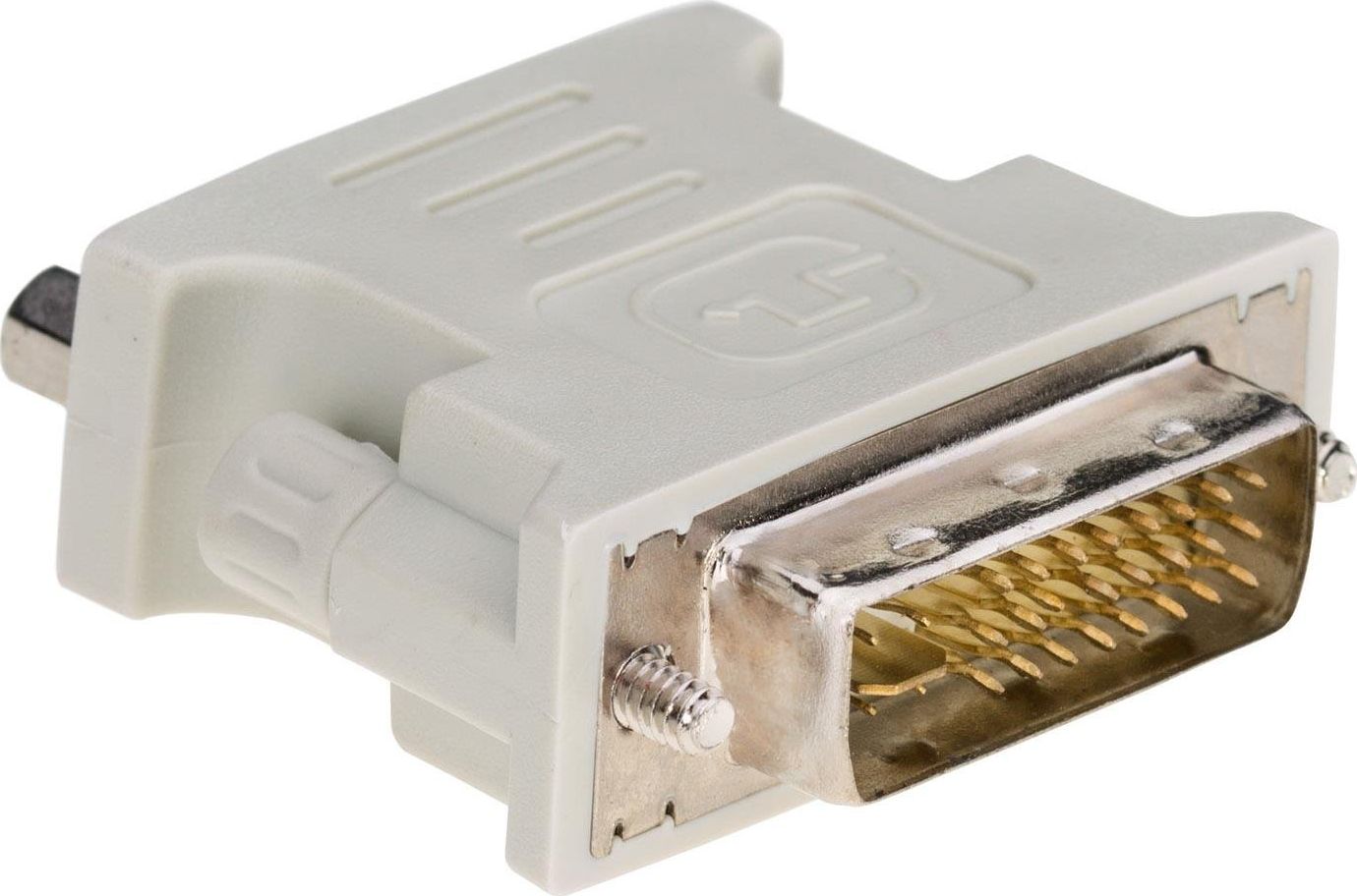 Adapter AV Akyga DVI-I - D-Sub (VGA) biały (AK-AD-12)