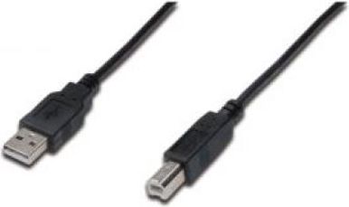Kabel USB Digitus USB-A - micro-B 1 m Czarny (AK-300102-010-S)
