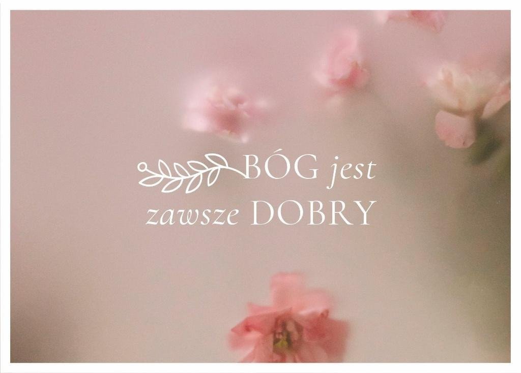 Karnet - Bóg jest zawsze dobry