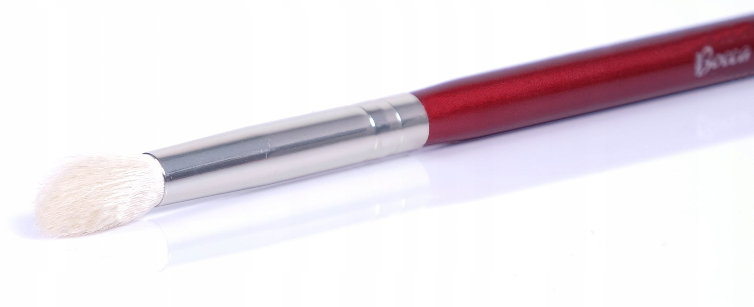 Pędzel Do Cieni Profesjonalny Makijaż Bocca Beauty drewniana rączka sztuczne sysnetyczne włosie