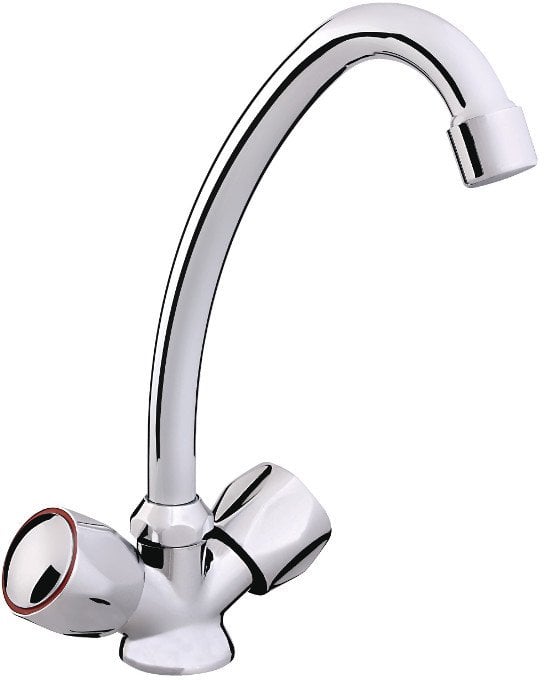 Sink mixer RUBINETA R-8 GLOBO, long spout