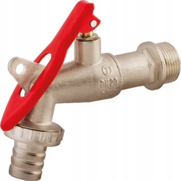 IDMAR Zawór czerpalny do wody 1/2" na kłódkę (DN15)