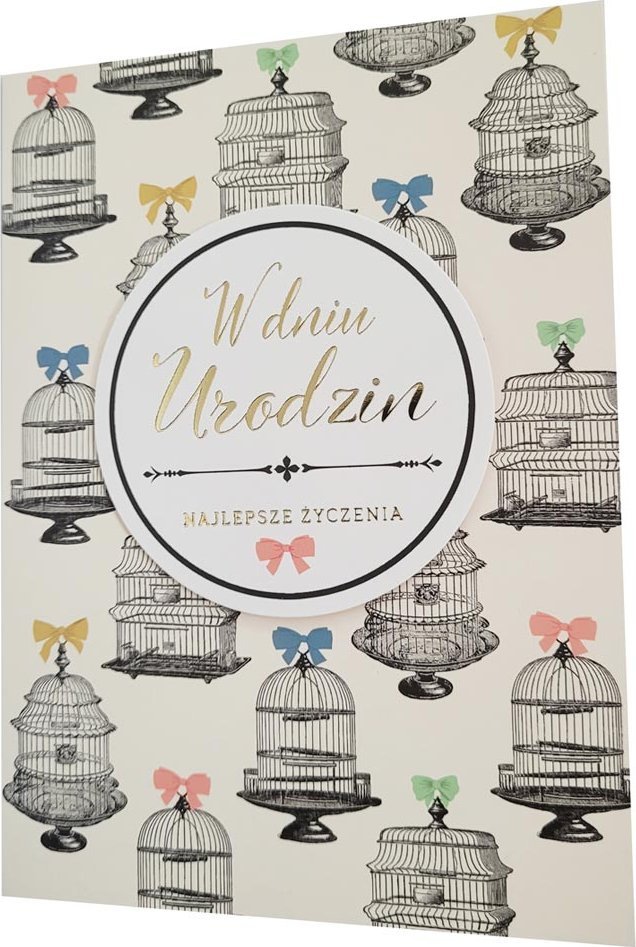 Fastima KARTKA Okolicznościowa z życzeniami A251