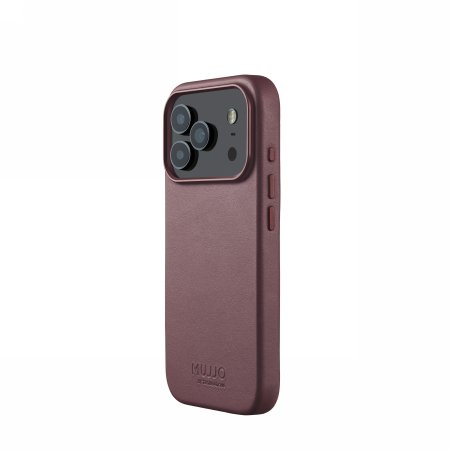 Mujjo Leather Case - etui skórzane do iPhone 17 Pro kompatybilne z MagSafe (bronze red)