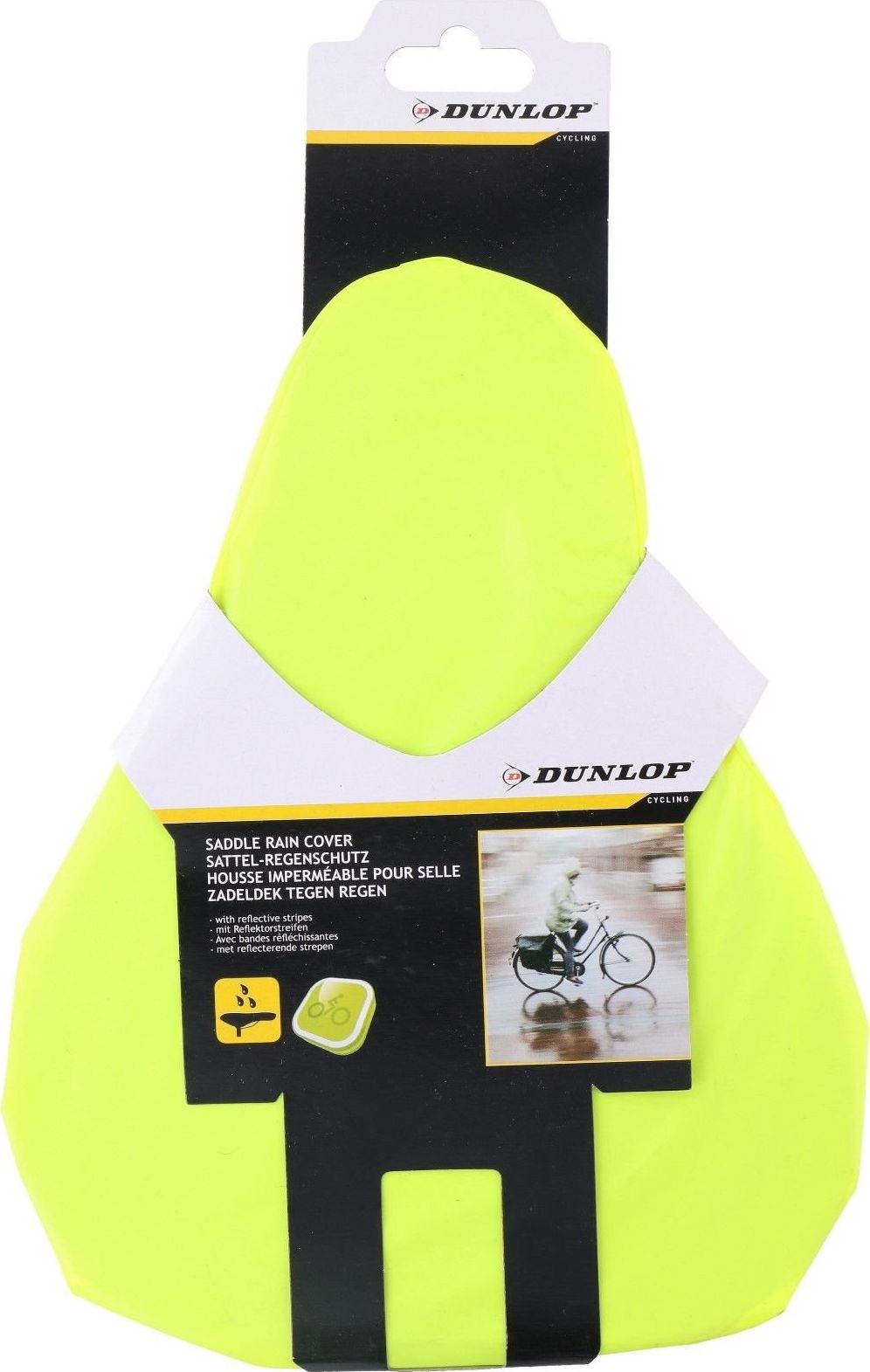 Dunlop Pokrowiec odblaskowy na siodełko 260x230mm