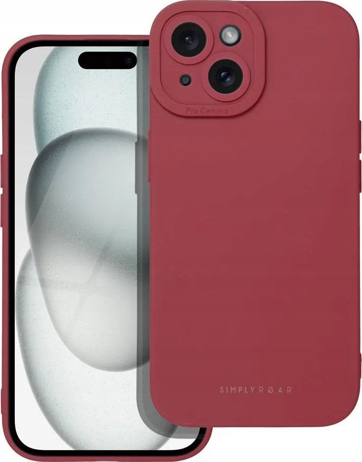 ROAR Futerał Roar Luna Case - do iPhone 15 czerwony
