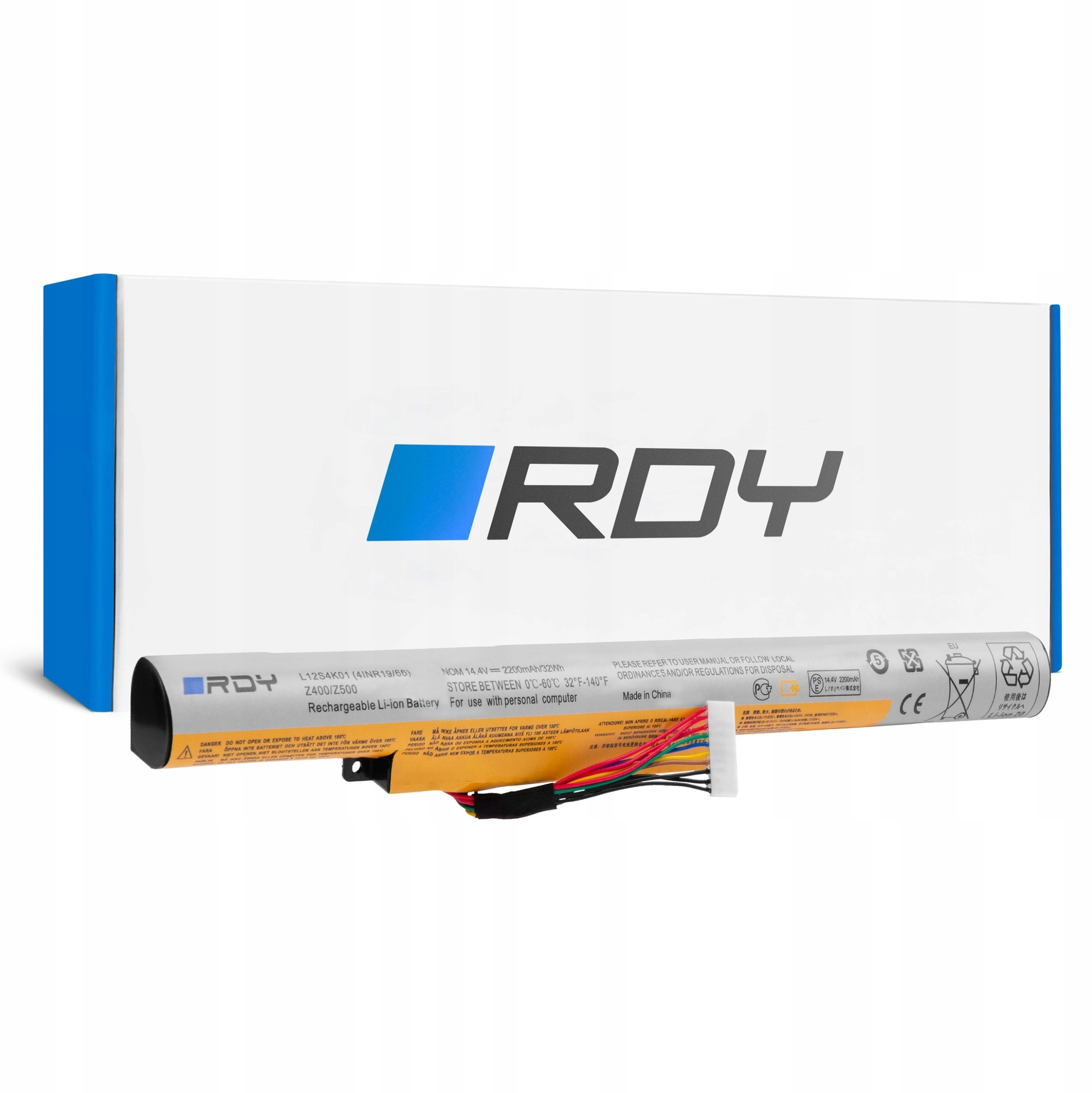 RDY Laptop Battery L12M4F02 L12S4K01 for Lenovo IdeaPad P400 P500 Z400 TOUCH Z410 Z500 Z500A Z505 Z510 TOUCH