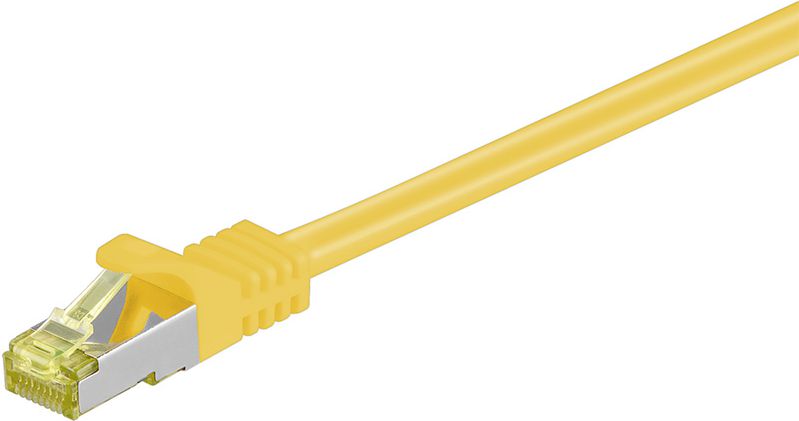 Patchcord S/FTP, Cat7, 30m, żółty (91674)